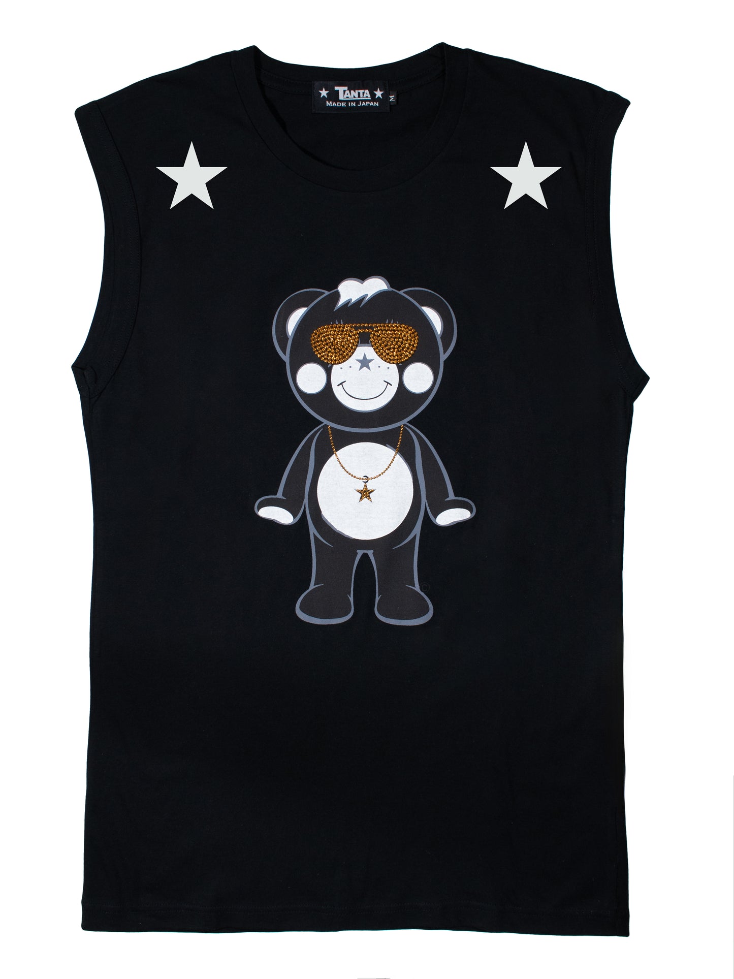 Gold Studs Chappy No Sleeve T-shirt