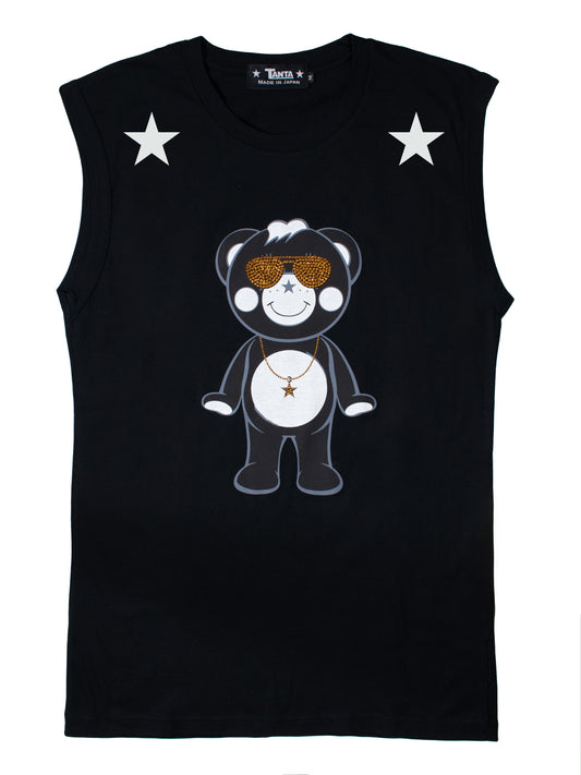 Gold Studs Chappy No Sleeve T-shirt