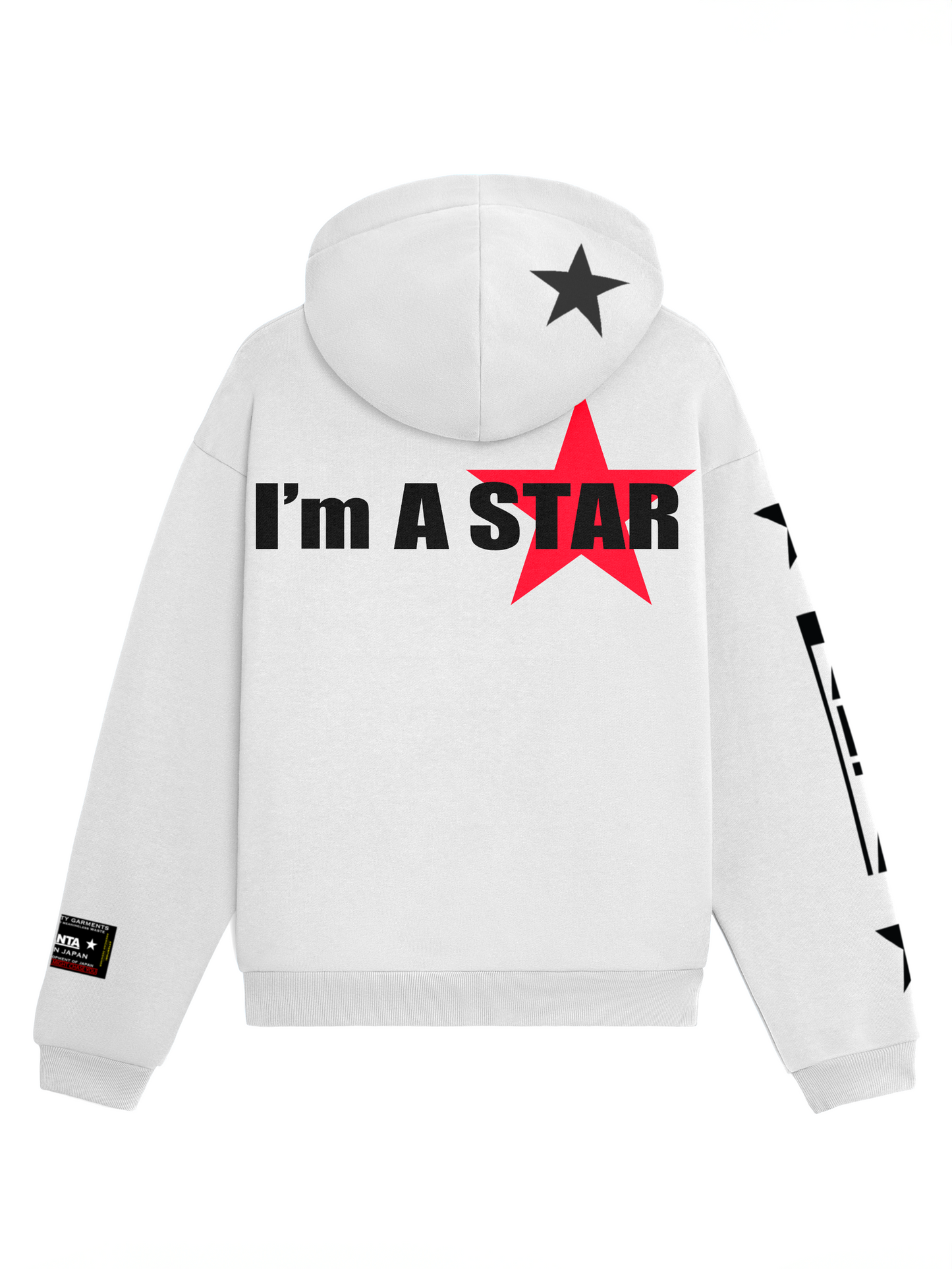 「I'm A Star」Diamonds Chappy Hoodie