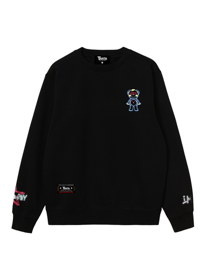 「NEW」Glow-In-The-Dark Diamond Lil Chappy Oversize Sweater - LIMITED EDITION