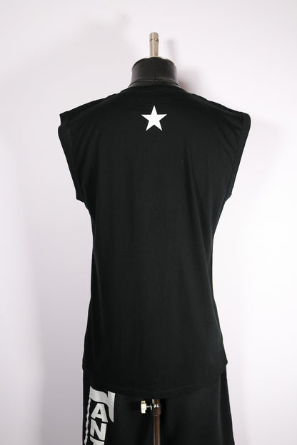 Gold Studs Chappy No Sleeve T-shirt