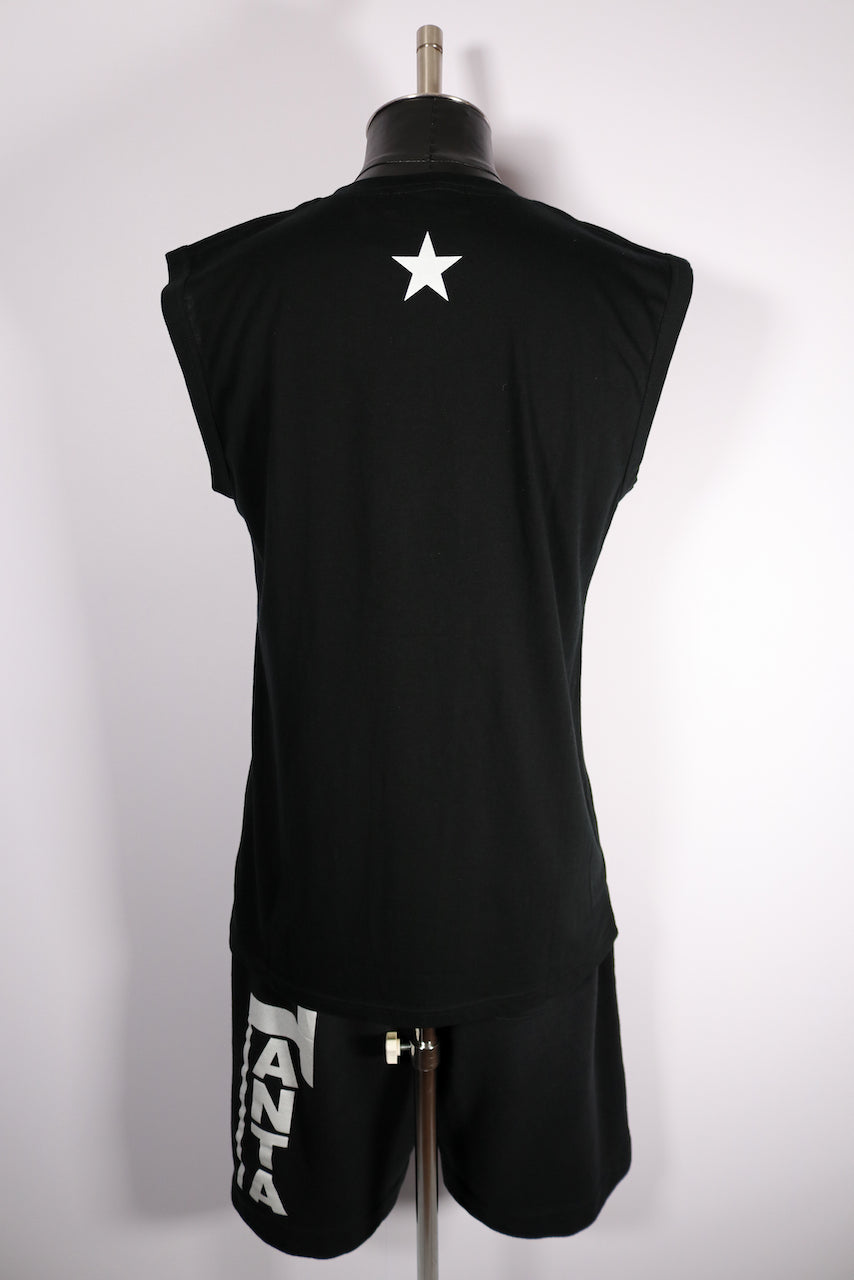 Gold Studs Chappy No Sleeve T-shirt