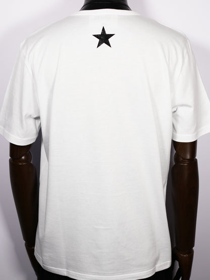 白チャッピーサーフィン インハローキティーtシャツの後ろ